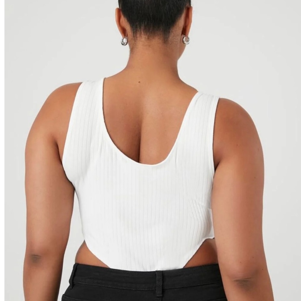 Ribbed High-Cut Bodysuit - Picture 3 of 3